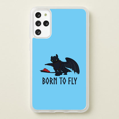 Dragon Born To Fly  - How To Train Your Dragon Phone Case for Galaxy S20 Plus