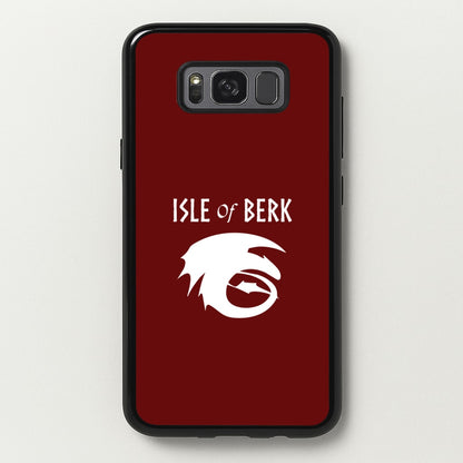 Isle Of Berk  - How To Train Your Dragon Phone Case for Galaxy S8 Plus