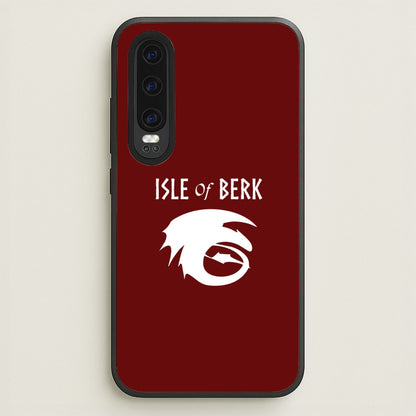 Isle Of Berk  - How To Train Your Dragon Phone Case for Huawei P30
