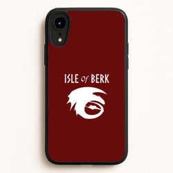 Isle Of Berk  - How To Train Your Dragon Phone Case for iPhone XR