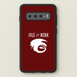 Isle Of Berk  - How To Train Your Dragon Phone Case for Galaxy S10 Plus