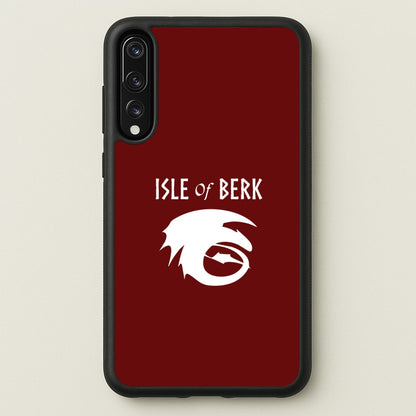 Isle Of Berk  - How To Train Your Dragon Phone Case for Huawei P20 Pro