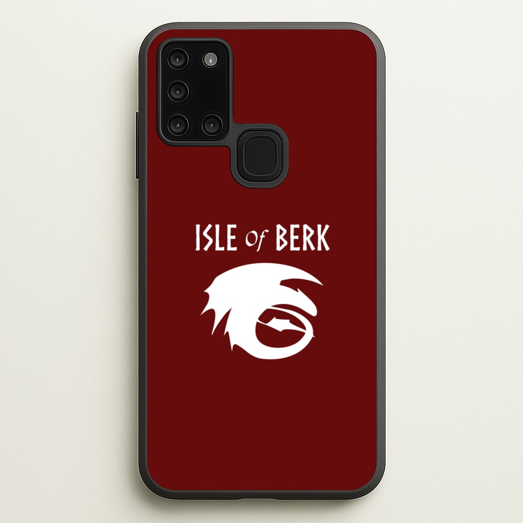 Isle Of Berk  - How To Train Your Dragon Phone Case for Galaxy A21s