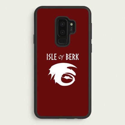 Isle Of Berk  - How To Train Your Dragon Phone Case for Galaxy S9 Plus