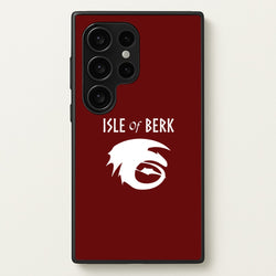 Isle Of Berk  - How To Train Your Dragon Phone Case for Galaxy S24 Ultra