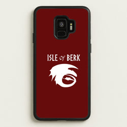 Isle Of Berk  - How To Train Your Dragon Phone Case for Galaxy S9