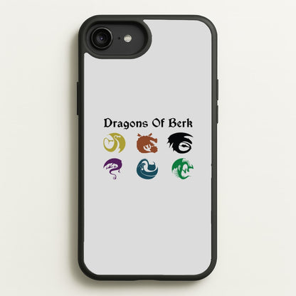 Dragons Of Berk  - How To Train Your Dragon Phone Case for iPhone 6 Plus / 7 Plus / 8 Plus