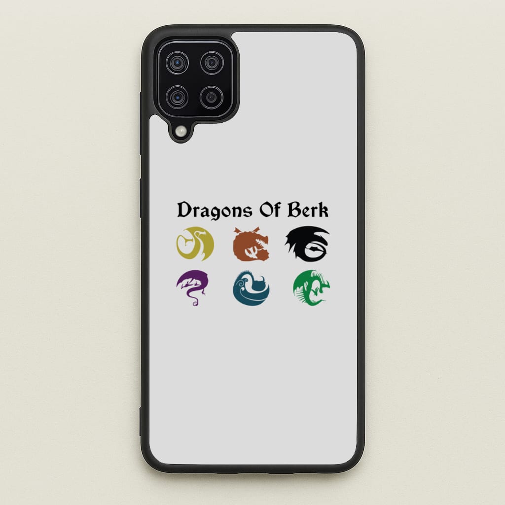 Dragons Of Berk  - How To Train Your Dragon Phone Case for Galaxy A12