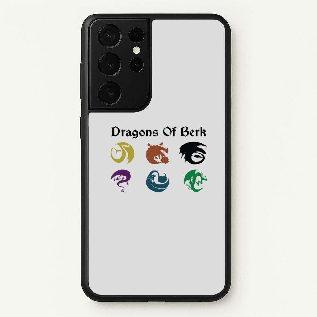 Dragons Of Berk  - How To Train Your Dragon Phone Case for Galaxy S21 Ultra