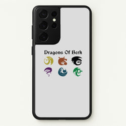 Dragons Of Berk  - How To Train Your Dragon Phone Case for Galaxy S21 Ultra