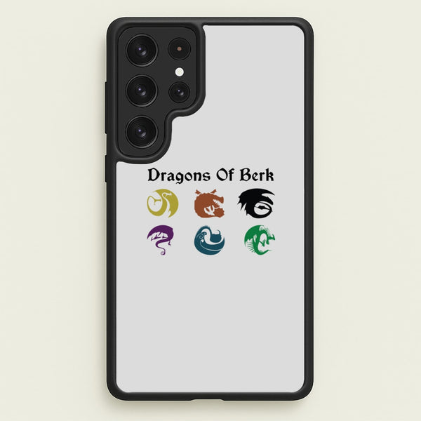 Dragons Of Berk  - How To Train Your Dragon Phone Case for Galaxy S22 Ultra