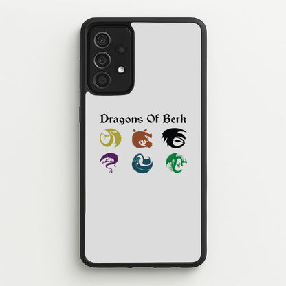 Dragons Of Berk  - How To Train Your Dragon Phone Case for Galaxy A52 / A52s