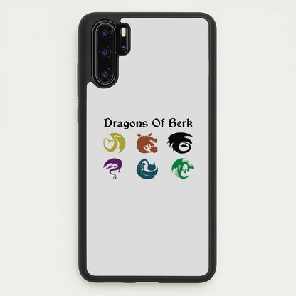 Dragons Of Berk  - How To Train Your Dragon Phone Case for Huawei P30 Pro