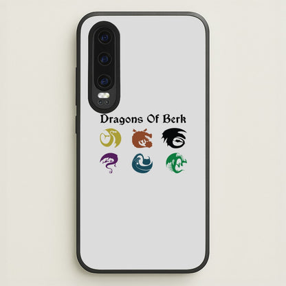 Dragons Of Berk  - How To Train Your Dragon Phone Case for Huawei P30