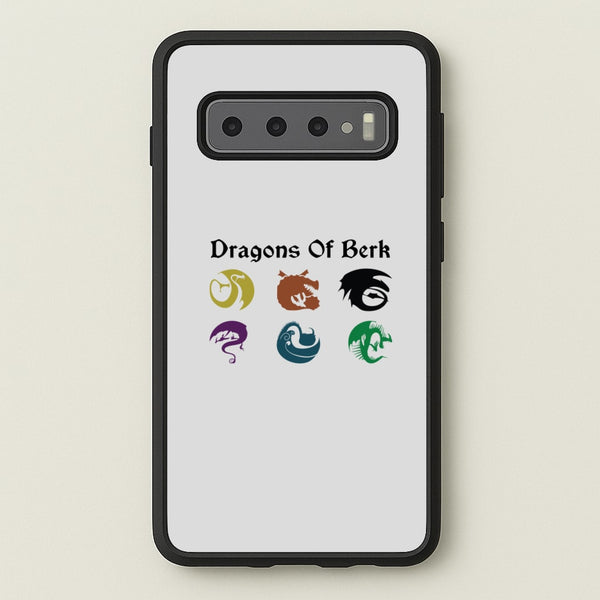 Dragons Of Berk  - How To Train Your Dragon Phone Case for Galaxy S10