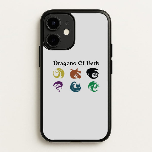 Dragons Of Berk  - How To Train Your Dragon Phone Case for iPhone 12 Mini