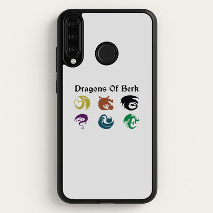 Dragons Of Berk  - How To Train Your Dragon Phone Case for Huawei P30 Lite