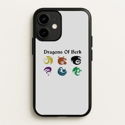 Dragons Of Berk  - How To Train Your Dragon Phone Case for iPhone 12 / 12 Pro
