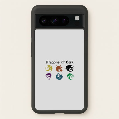 Dragons Of Berk  - How To Train Your Dragon Phone Case for Google Pixel 8 Pro