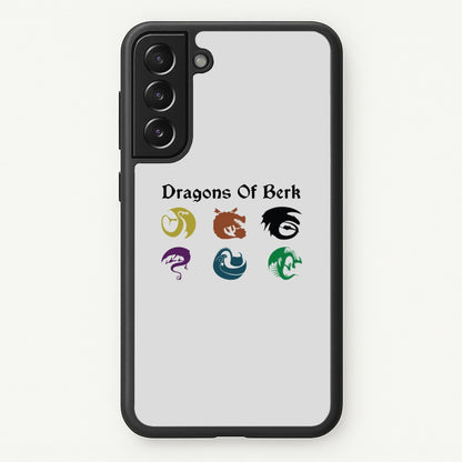 Dragons Of Berk  - How To Train Your Dragon Phone Case for Galaxy S22