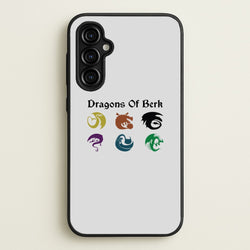 Dragons Of Berk  - How To Train Your Dragon Phone Case for Galaxy A54