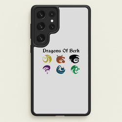 Dragons Of Berk  - How To Train Your Dragon Phone Case for Galaxy S23 Ultra