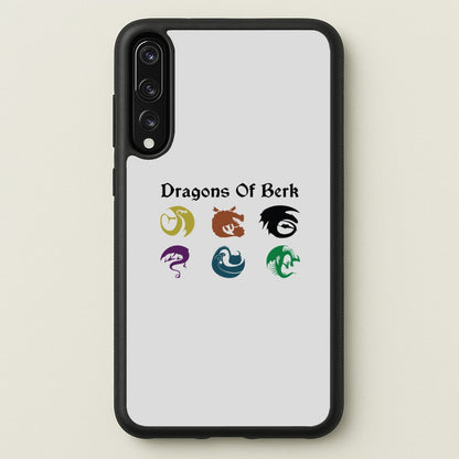 Dragons Of Berk  - How To Train Your Dragon Phone Case for Huawei P20 Pro
