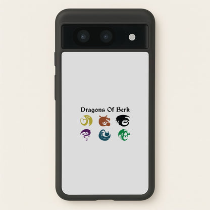 Dragons Of Berk  - How To Train Your Dragon Phone Case for Google Pixel 8a
