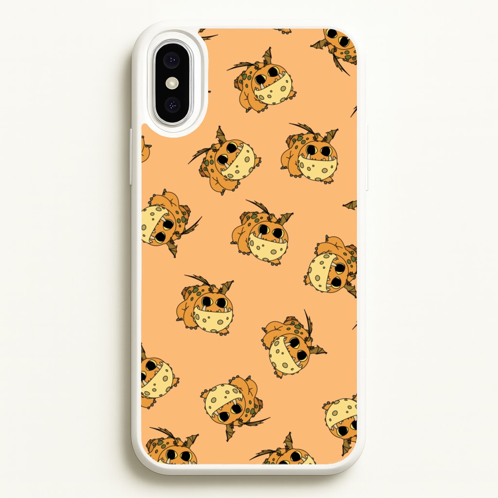 Baby Dragons Pattern  - How To Train Your Dragon Phone Case for iPhone XS Max
