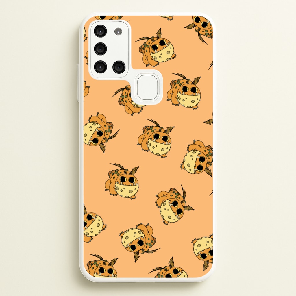 Baby Dragons Pattern  - How To Train Your Dragon Phone Case for Galaxy A21s
