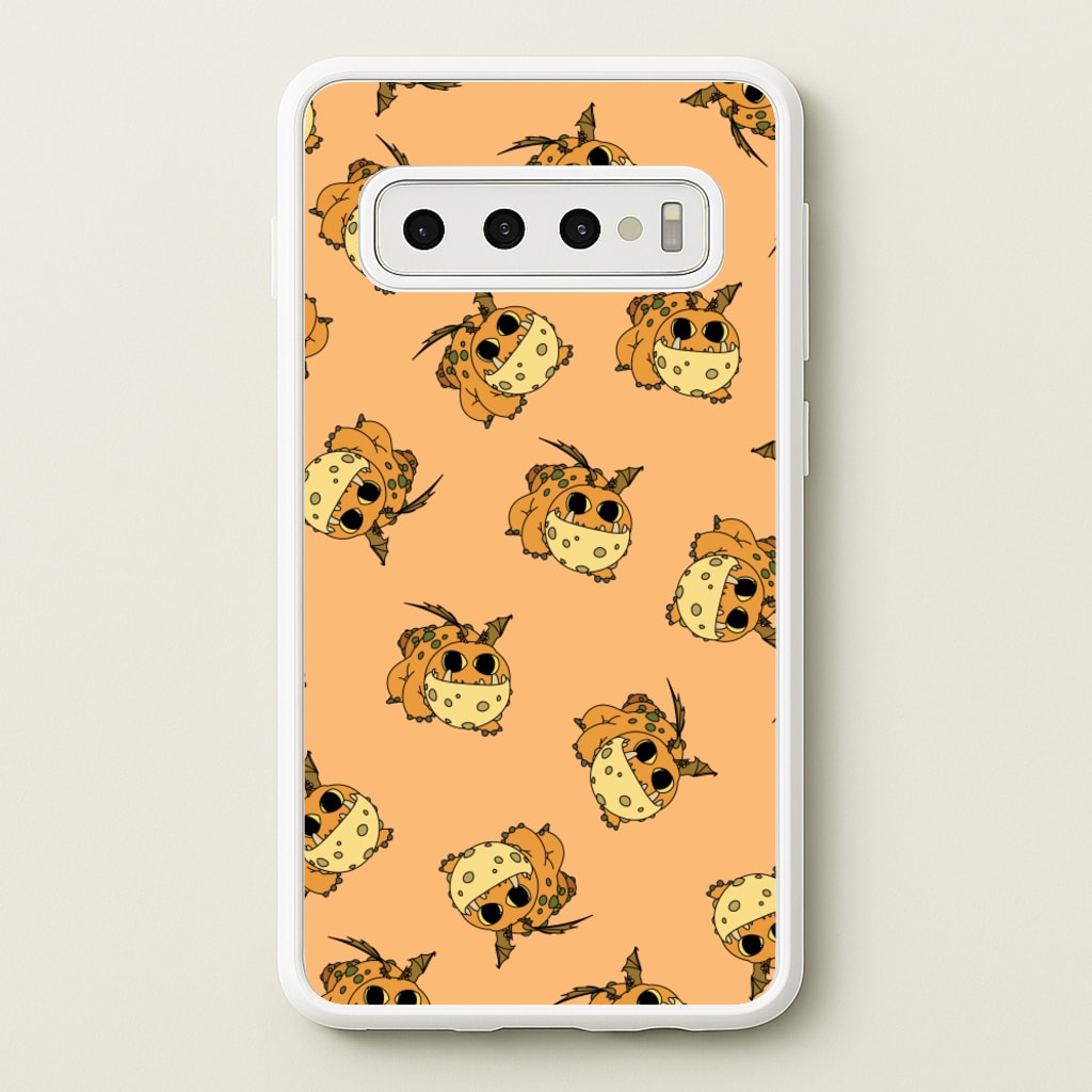 Baby Dragons Pattern  - How To Train Your Dragon Phone Case for Galaxy S10