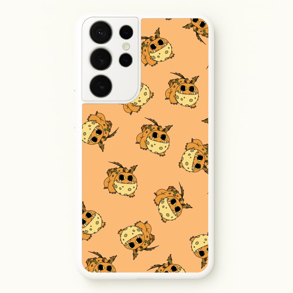 Baby Dragons Pattern  - How To Train Your Dragon Phone Case for Galaxy S21 Ultra