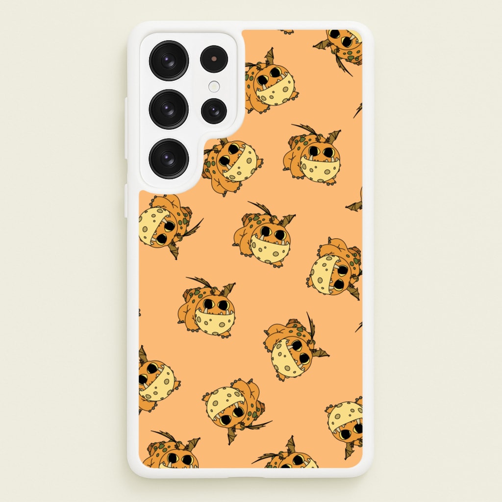 Baby Dragons Pattern  - How To Train Your Dragon Phone Case for Galaxy S22 Ultra