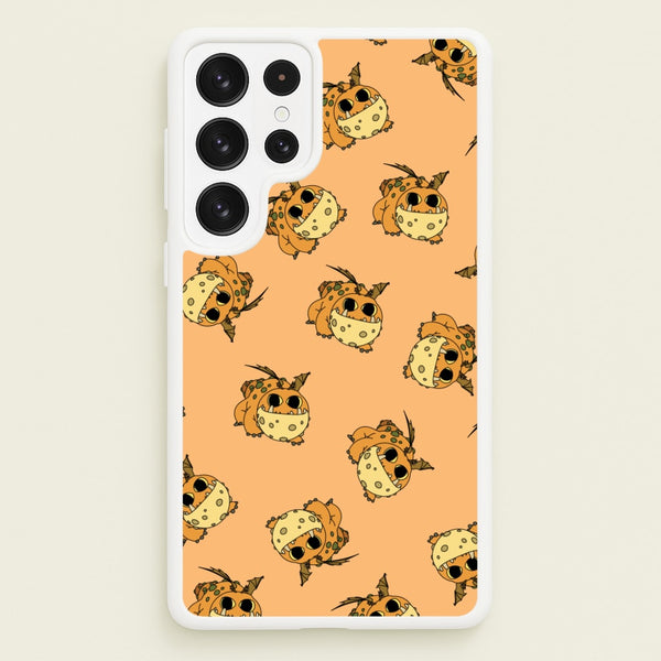 Baby Dragons Pattern  - How To Train Your Dragon Phone Case for Galaxy S22 Ultra