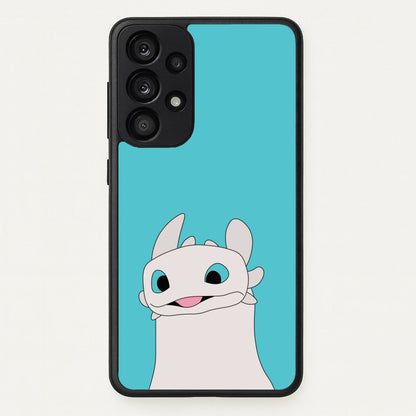 White Fury Dragon  - How To Train Your Dragon Phone Case for Galaxy A53