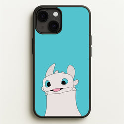 White Fury Dragon  - How To Train Your Dragon Phone Case for iPhone 13 Mini