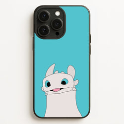 White Fury Dragon  - How To Train Your Dragon Phone Case for iPhone 16 Pro Max