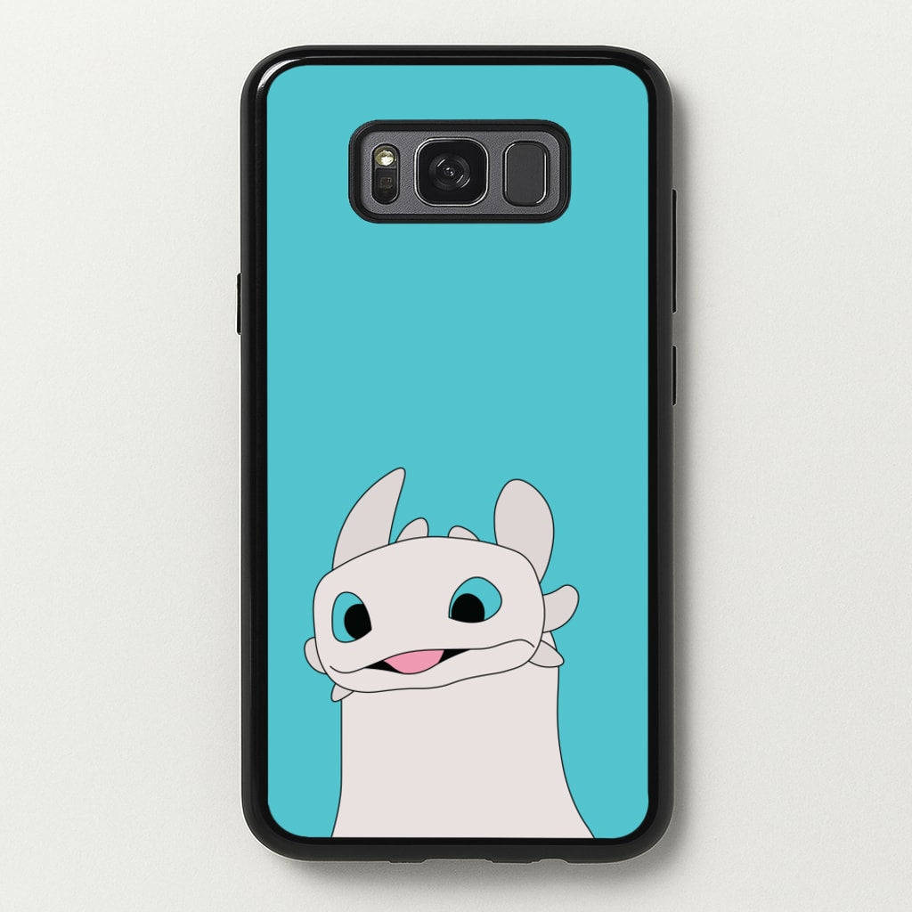 White Fury Dragon  - How To Train Your Dragon Phone Case for Galaxy S8 Plus
