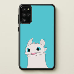 White Fury Dragon  - How To Train Your Dragon Phone Case for Galaxy S20 Plus