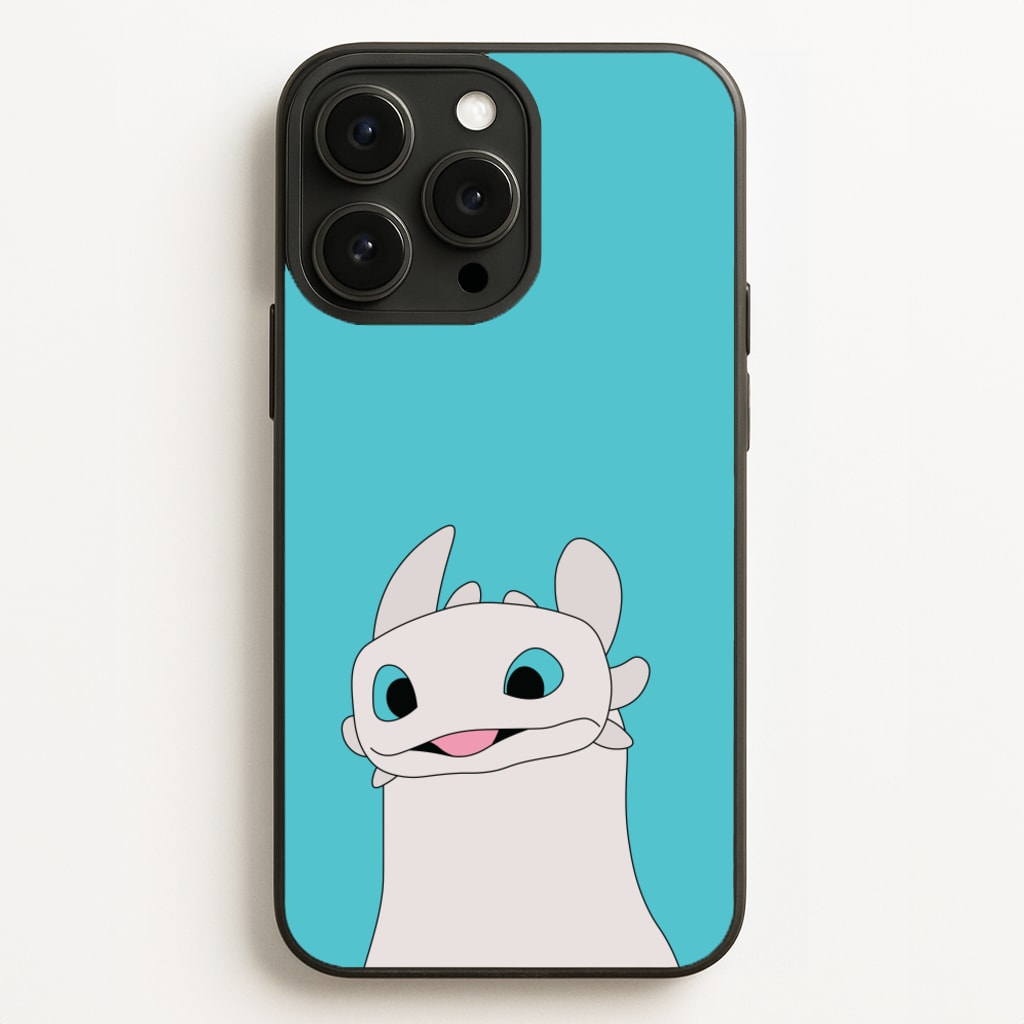 White Fury Dragon  - How To Train Your Dragon Phone Case for iPhone 12 Pro Max