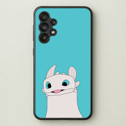 White Fury Dragon  - How To Train Your Dragon Phone Case for Galaxy A13