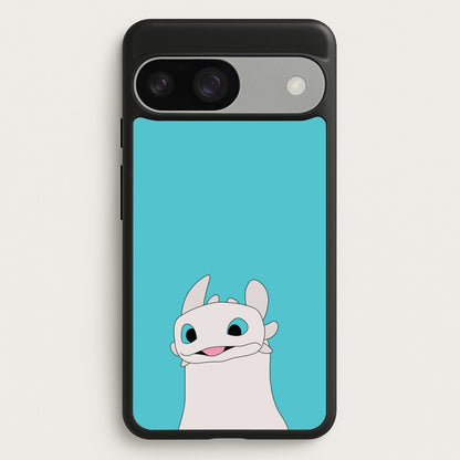 White Fury Dragon  - How To Train Your Dragon Phone Case for Google Pixel 9 / 9 Pro