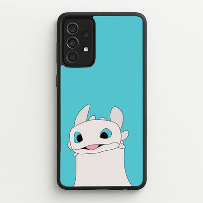 White Fury Dragon  - How To Train Your Dragon Phone Case for Galaxy A52 / A52s