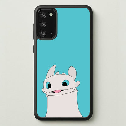 White Fury Dragon  - How To Train Your Dragon Phone Case for Galaxy Note 20