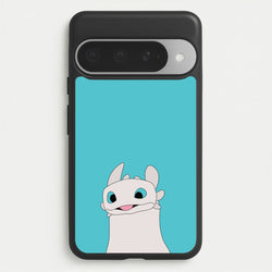 White Fury Dragon Phone Case for Google Pixel 10 Pro XL