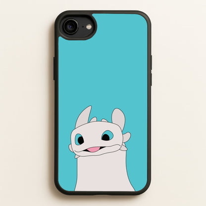 White Fury Dragon  - How To Train Your Dragon Phone Case for iPhone 6 / 7 / 8 / SE