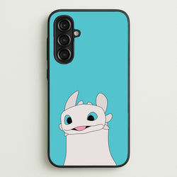 White Fury Dragon  - How To Train Your Dragon Phone Case for Galaxy A16