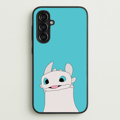 White Fury Dragon  - How To Train Your Dragon Phone Case for Galaxy A16
