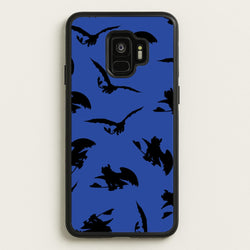 Dragon Silhouettes Pattern  - How To Train Your Dragon Phone Case for Galaxy S9