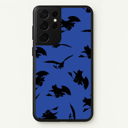 Dragon Silhouettes Pattern  - How To Train Your Dragon Phone Case for Galaxy S21 Ultra